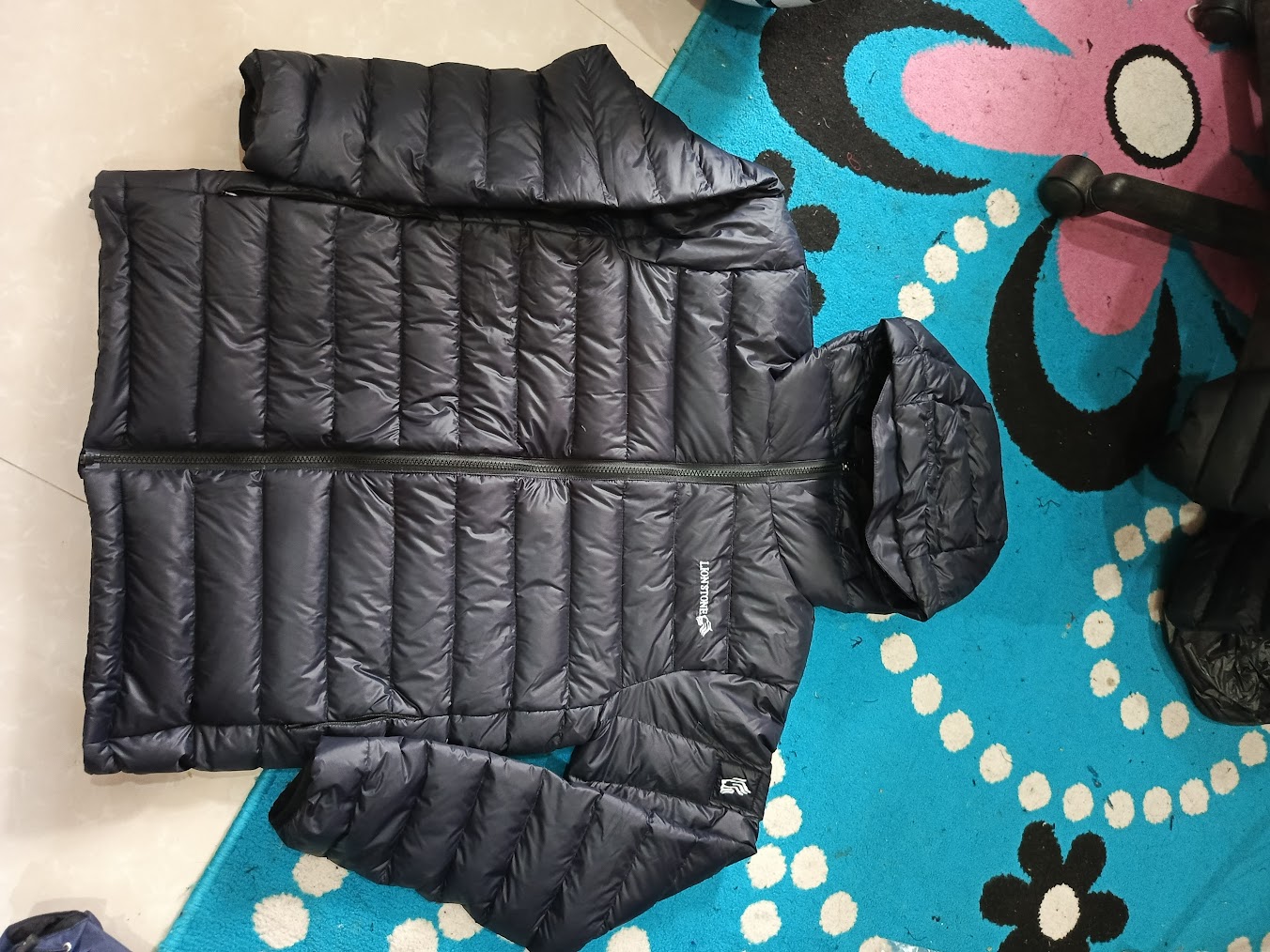 Lion Stone puffer navy