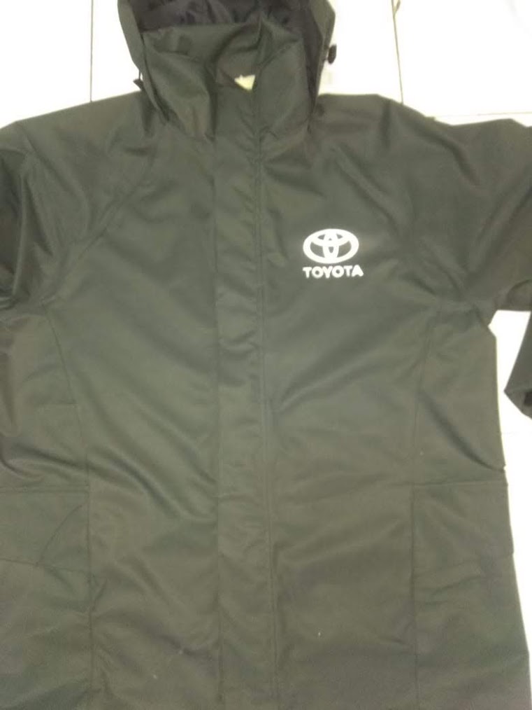 Toyota dark windbreaker
