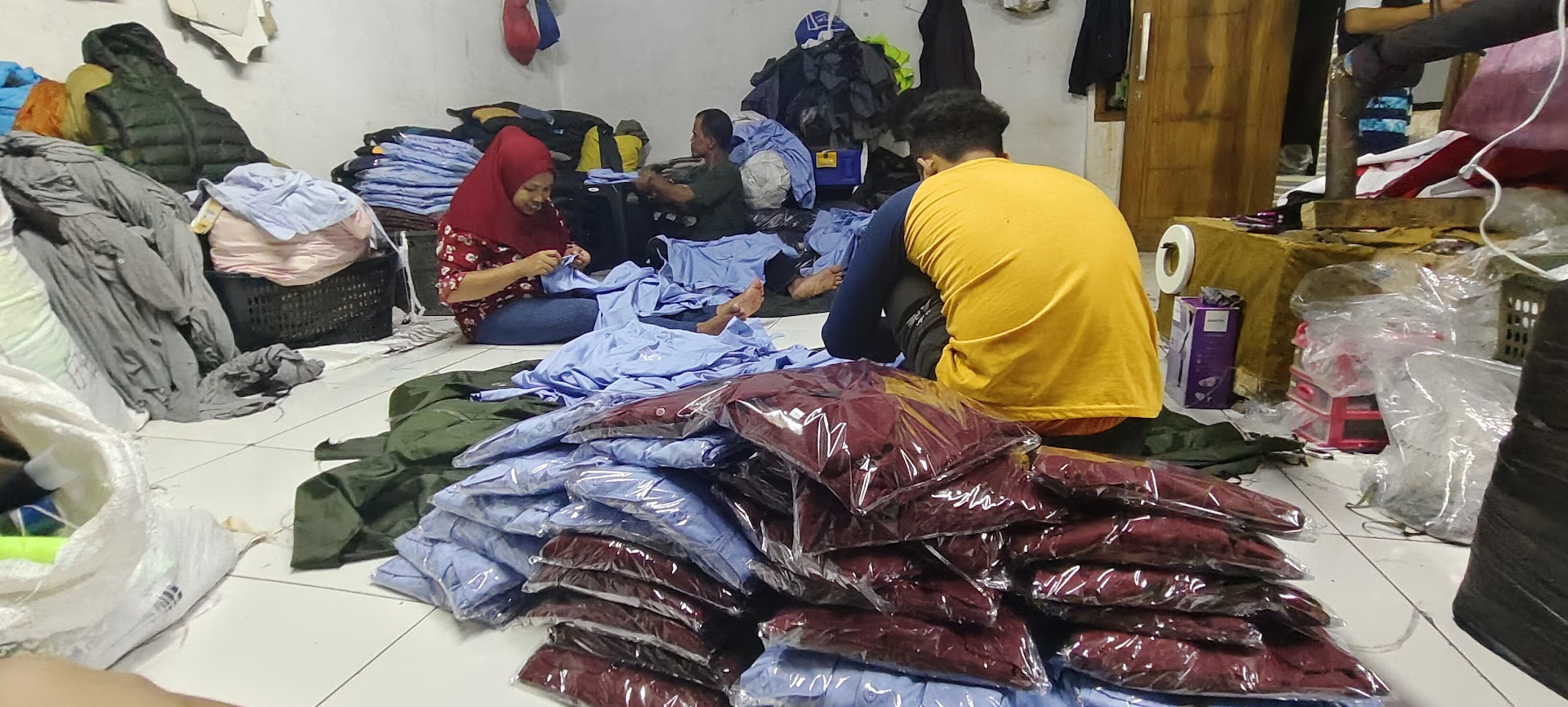 QC folding malam